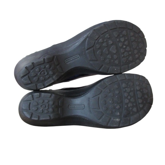 Nurse Mates Blue and Purple Mules - Picture 7 of 9